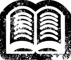 open book icon vector