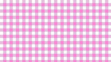 aesthetic pink small tartan, gingham, plaid, checkers, checkered pattern wallpaper illustration, perfect for banner, wallpaper, backdrop, postcard, background vector