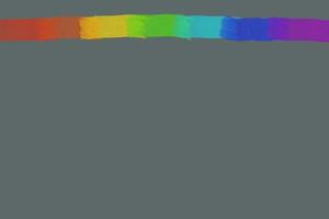 Lgbt community symbol in rainbow colors. Abstract painting background. Watercolor rainbow. Background in the colors of the LGBT flag. photo