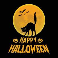 Happy Halloween - Halloween quotes t shirt design, vector graphic