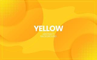 Dynamic fluid abstract background. Orange color 3D style vector