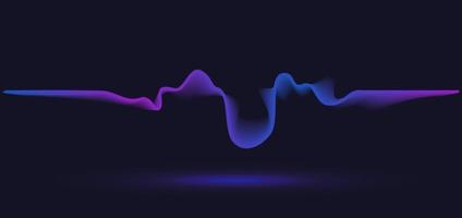 Abstract motion wave line. Gradient line background vector design.