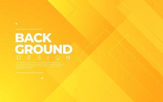 Dynamic geometric background. Orange color 3D style vector eps10