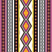 seamless fabric pattern Designed with geometric shapes For making scarves, shirts, sewing, knitting, weaving. photo