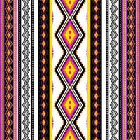 seamless fabric pattern Designed with geometric shapes For making scarves, shirts, sewing, knitting, weaving. photo