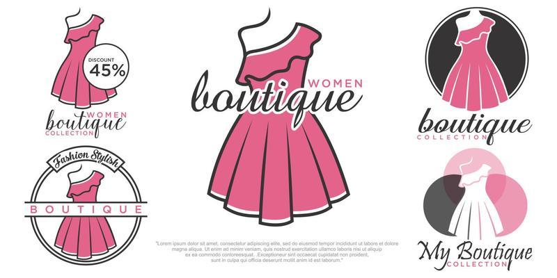 Dress Logo Vector Art, Icons, and Graphics for Free Download