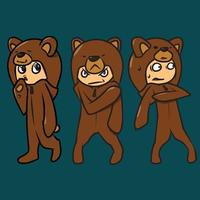 oso trajes gl vector