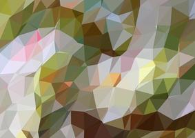 Colorful polygonal mosaic background out of triangles for creative design work photo