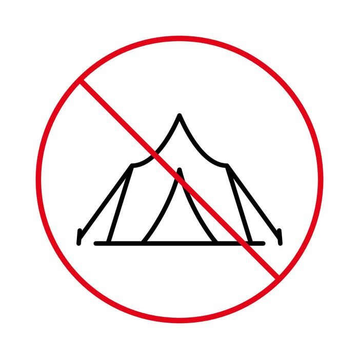 No Camping Vector Art, Icons, and Graphics for Free Download