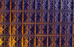 Beautiful zoom into the infinite mathematical mandelbrot set fractal. photo