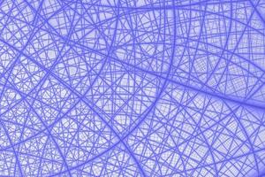 hermoso zoom en un ractal matemático infinito foto