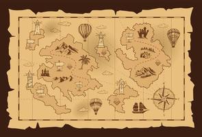 Simple Treasure Map - Mapa do Tesouro Simples free 3D model