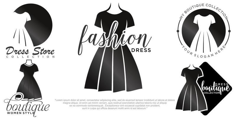 Dress Logo Vector Art, Icons, and Graphics for Free Download