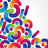 Colorful abstract background with striped design elements splash, vector color design, graphic illustration. A4. photo