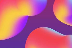 Abstract Neon 3D Object Bubbly Background with Floating Particles photo