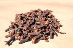 healthy and spicy Clove stock photo