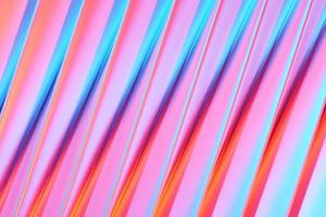 Abstract surface background with various multicolored wireframe lines. 3D rendering photo