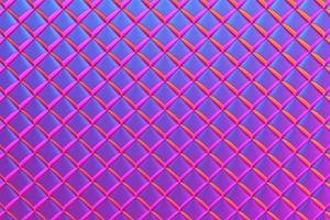 3d illustration pink  geometric pattern . Set of squares on monocrome background, pattern. Geometry  background, pattern photo