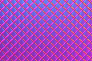 3d illustration pink  geometric pattern . Set of squares on monocrome background, pattern. Geometry  background, pattern photo