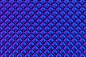 3D rendering. Blue pattern of cubes of different shapes. Minimalistic pattern of simple shapes. Bright creative symmetric texture photo