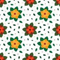 Seamless Flower pattern, Seamless Floral pattern background vector