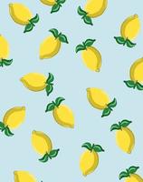 illustration - yellow lemon with white background photo