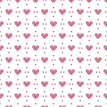 hearts pattern seamless vector illustration background photo