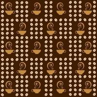 Coffee vector background photo