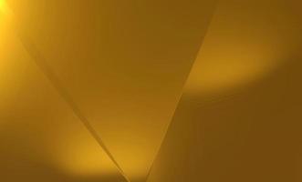 Gold crystal  abstract mosaic background. Geometric illustration in Origami style with gradient. Brand new design. 3d rendering. photo