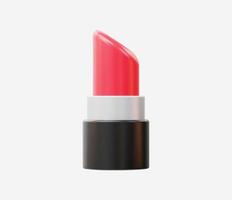 3d Realistic Lipstick Icon vector Illustration