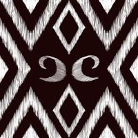 hermoso bordado. patrón oriental étnico geométrico tradicional sobre fondo negro. estilo azteca, abstracto, ilustración. diseño para textura, tela, mujeres de moda vistiendo, ropa, estampado. foto