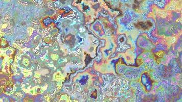Abstract multicolored glowing liquid background video