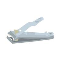 A nail cutter, which is usually used to clean the dirt on the nails as well as carve nails so that they look nice and neat vector illustration