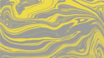 liquid marble color gray yellow abstract vector texture modern background