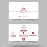 Template of Corporate Business Card, vector