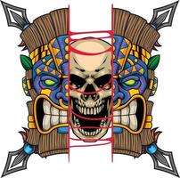 Tiki Mask 9.3 vector