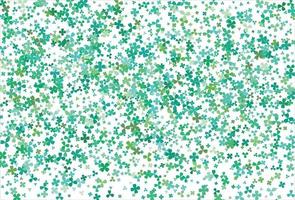 Clover backdrop. Clover leaf, St. Patrick day background vector