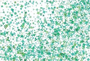 Clover backdrop. Clover leaf, St. Patrick day background vector