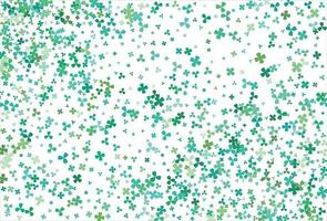 Clover backdrop. Clover leaf, St. Patrick day background vector