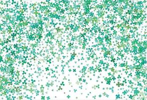 Clover backdrop. Clover leaf, St. Patrick day background vector