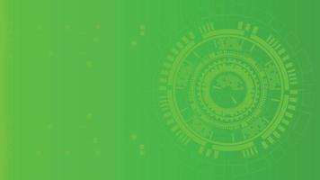 Abstract technology Hi-tech communication concept futuristic digital innovation background. vector