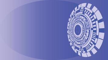 Abstract technology Hi-tech communication concept futuristic digital innovation background. vector