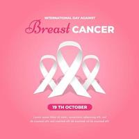 Breast Cancer Awareness Month Greeting Support Card