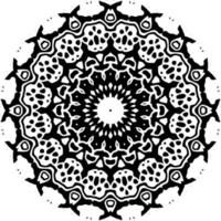 Mandala pattern decoration vector