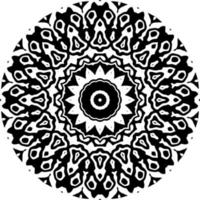 Mandala pattern decoration vector