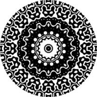 Mandala pattern decoration vector