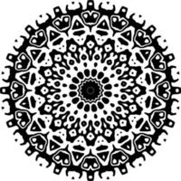 Mandala pattern decoration vector