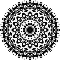 Mandala pattern decoration vector