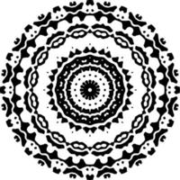 Mandala pattern decoration vector