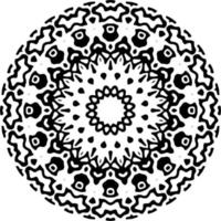 Mandala pattern decoration vector